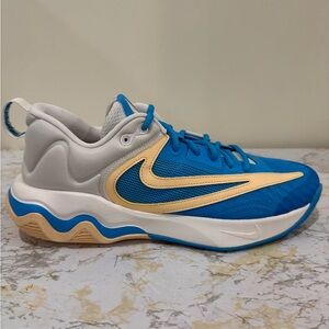 Nike Blue and Yellow Athletic Shoes